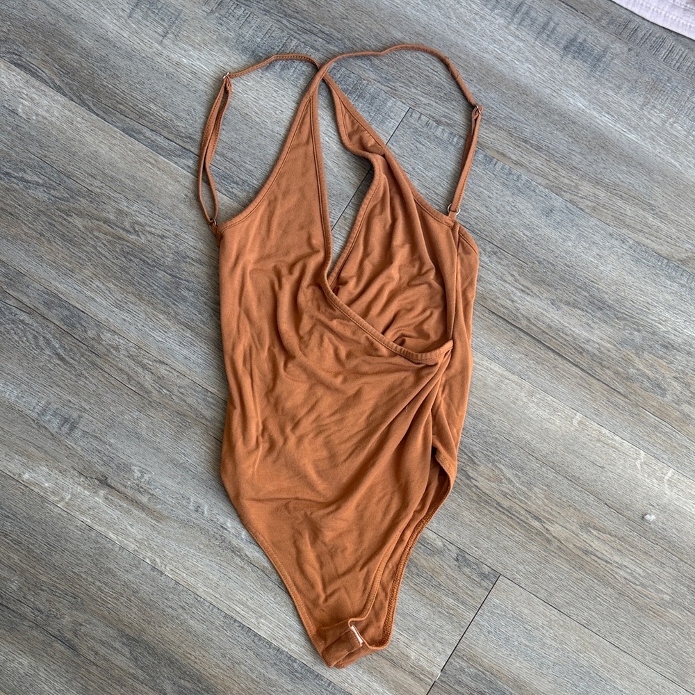 Elegant Tan Bodysuit for Women
